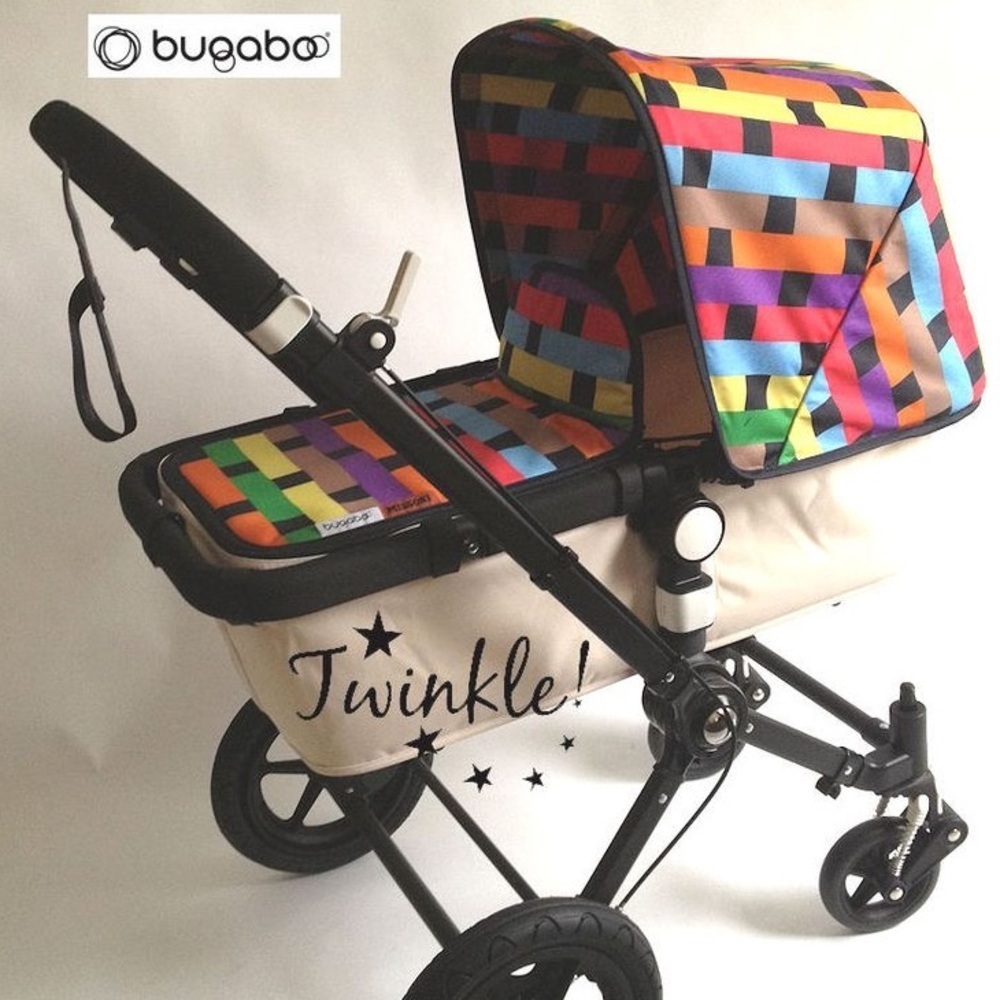 Bugaboo Cameleon 1 Bassinet And Canopy Hood Cover Collaboration Missoni Rainbow - Picture 14 of 14